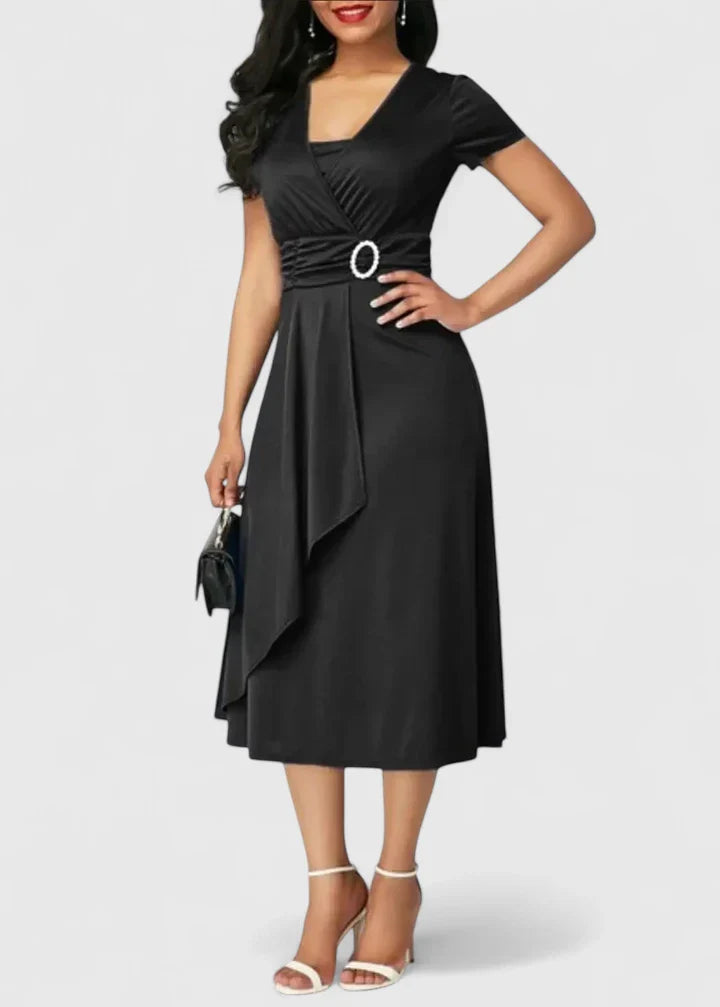 Zhyrelle | Elegant Midi Dress