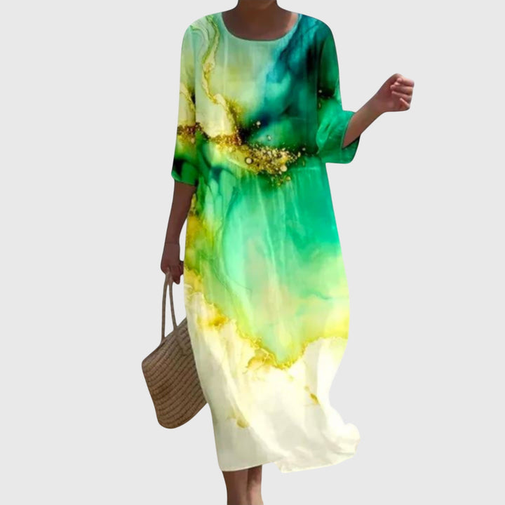 Hayley™ | Stylish Floral Maxi Dress